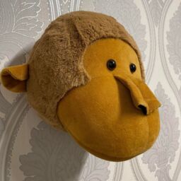 Minster Orangutan Head Hanger - L18 x W20 x H30 cm in Brown - Size: 1 Pack - thumbnail 5