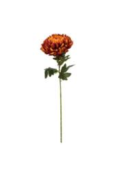 KDMD Chrysanthemum Dark Orange Artificial Flowers - thumbnail 2