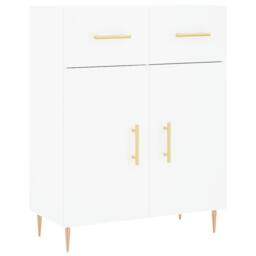 Berkfield Home Highboard White 69.5x34x180 cm Engineered Wood - thumbnail 7