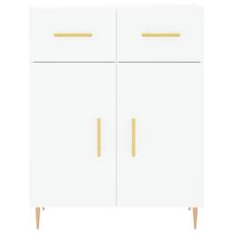 Berkfield Home Highboard White 69.5x34x180 cm Engineered Wood - thumbnail 8