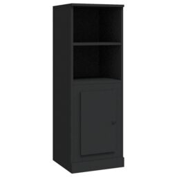 Berkfield Home Highboard Black 36x35.5x103.5 cm Engineered Wood - thumbnail 2