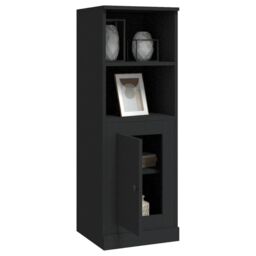 Berkfield Home Highboard Black 36x35.5x103.5 cm Engineered Wood - thumbnail 5