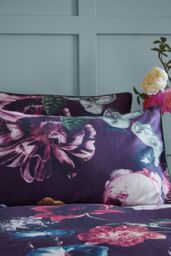 Paoletti Cordelia Floral 100% Cotton Duvet Cover Set - Size: Double - thumbnail 5