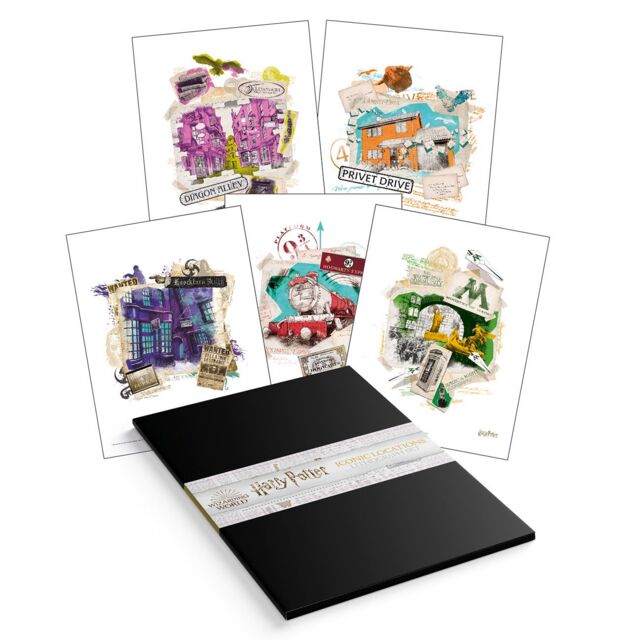 Harry Potter Limited Edition Lithograph Set - image 1