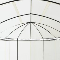 Berkfield Home Gazebo Cream White 530x350x265 cm in Beige - Size: 530 x 350 x 265 cm - thumbnail 5