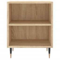 Berkfield Home Bedside Cabinets 2 pcs Sonoma Oak 40x30x50 cm Engineered Wood in Brown - Size: 40 x 30 x 50 cm - thumbnail 5