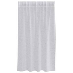 Berkfield Home Full Curtains with Curtains 2 pcs Light gray 140 x 140 cm Polyester in Light Grey - thumbnail 4