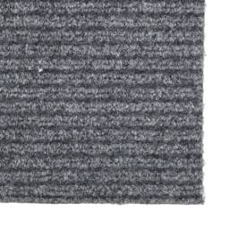 Berkfield Home Modern Dirt Trapper Carpet Runner 100x350 cm Grey - Size: 100 cm diameter - thumbnail 4