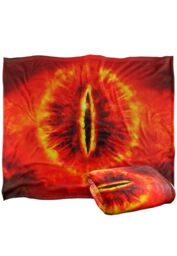 Lord of the Rings The Blanket, 152x127 cm Eye of Sauron Silky Touch Super Soft Throw Blanket in White - thumbnail 2