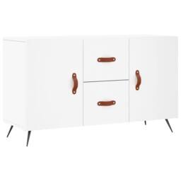 Berkfield Home Sideboard White 100x36x60 cm Engineered Wood - Size: 100 x 36 x 60 cm - thumbnail 1