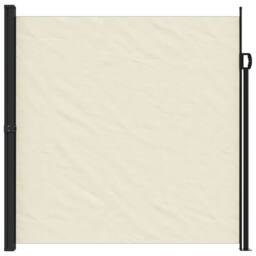 Berkfield Home Retractable Side Awning Cream 200x600 cm - thumbnail 3