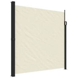 Berkfield Home Retractable Side Awning Cream 200x600 cm - thumbnail 2