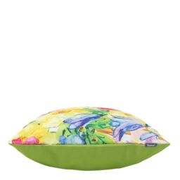 icon Indoor & Outdoor Papaya Fruit Print Waterproof Cushion, Orange in Purple - thumbnail 4