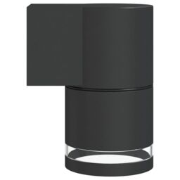 Berkfield Home Outdoor Wall Lights 2pcs Black Die-cast Aluminium - thumbnail 5