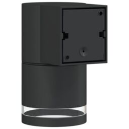 Berkfield Home Outdoor Wall Lights 2pcs Black Die-cast Aluminium - thumbnail 6