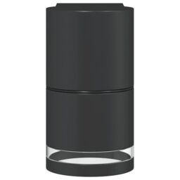 Berkfield Home Outdoor Wall Lights 2pcs Black Die-cast Aluminium - thumbnail 4