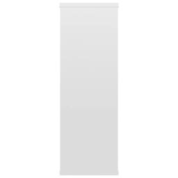 Berkfield Home Wall Shelf High Gloss White 104x20x58.5 cm Engineered Wood - thumbnail 5