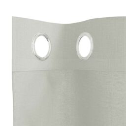 Berkfield Home Voile Curtains with Grommets 2 pcs Light Grey 140x260 cm - thumbnail 5