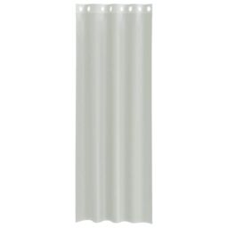 Berkfield Home Voile Curtains with Grommets 2 pcs Light Grey 140x260 cm - thumbnail 4
