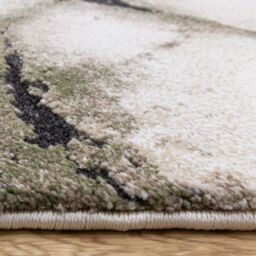 The Rug Shop UK Green Abstract Modern Machine Woven Easy to Clean Stain-Resistant Rug in Beige - Size: 200 cm x 290 cm - thumbnail 8