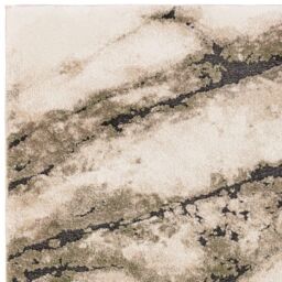 The Rug Shop UK Green Abstract Modern Machine Woven Easy to Clean Stain-Resistant Rug in Beige - Size: 200 cm x 290 cm - thumbnail 6