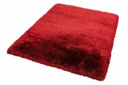 The Rug Shop UK Red Handmade Modern Plain Polyester Easy To Clean Area Rug - Size: 160 cm x 230 cm - thumbnail 4