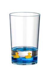 Orsina Floating Ducks Acrylic Tumbler in Clear
