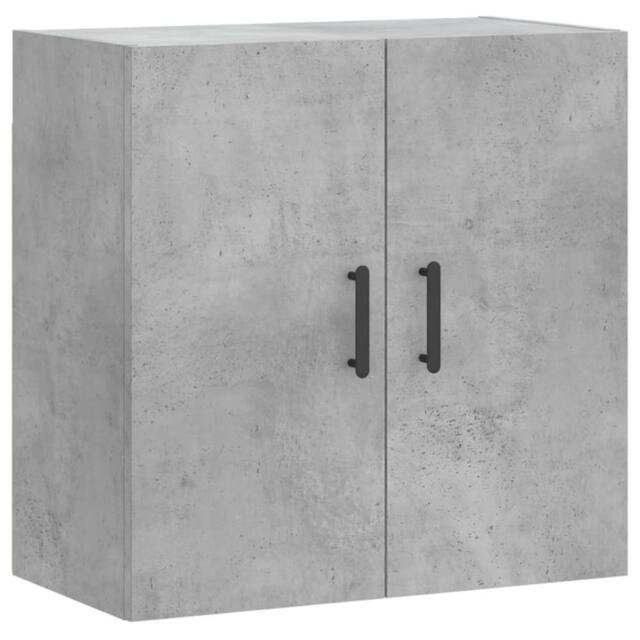 Berkfield Home Wall Cabinet Concrete Grey 60x31x60 cm Engineered Wood - Size: 60 x 31 x 60 cm - image 1
