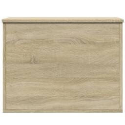Berkfield Home Storage Box Sonoma Oak 60x42x46 cm Engineered Wood in Light Tan - Size: 60 x 42 x 46 cm - thumbnail 4