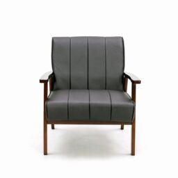EONLION Armchair Stylish Modern Chair Armchair in Black - thumbnail 1