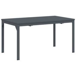 Berkfield Home 11 Piece Garden Dining Set Anthracite Steel - thumbnail 5