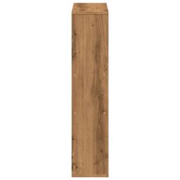 Berkfield Home Bookcase Artisian Oak 63x20x90 cm Engineered Wood in Brown - Size: 63 x 20 x 90 cm - thumbnail 6