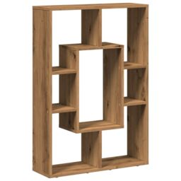 Berkfield Home Bookcase Artisian Oak 63x20x90 cm Engineered Wood in Brown - Size: 63 x 20 x 90 cm - thumbnail 2