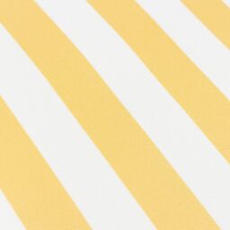 Furn Lottie Striped Ruffle Outdoor Cushion in Bright Yellow - Size: 45 cm x 45 cm - thumbnail 5