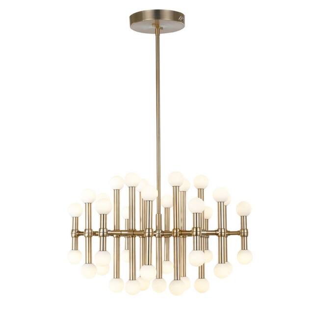 Netlighting Giovanna Modern Integrated LED Pendant Ceiling Light 3000K in Bronze