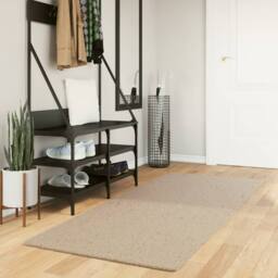 Berkfield Home Rug HUARTE Short Pile Soft & Washable Sand 80x200 cm in Light Sand - Size: Medium - thumbnail 2