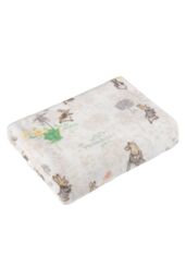Peter Rabbit ™ Classic Kids Printed Fleece Throw in Natural - thumbnail 1