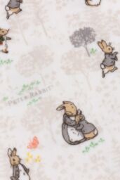 Peter Rabbit ™ Classic Kids Printed Fleece Throw in Natural - thumbnail 2
