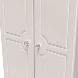 Ready Assembled 2 U Stratford Tall Double Hanging Wardrobe (Ready Assembled) in Taupe - thumbnail 4