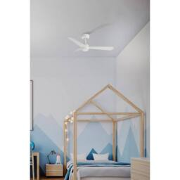 Netlighting Sfera Small White DC Ceiling Fan 6 Speed - thumbnail 2