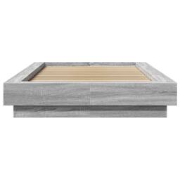 Berkfield Home Bed Frame without Mattress Grey Sonoma 100x200 cm - thumbnail 4