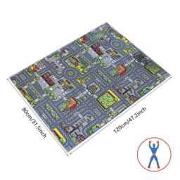Havendro 80x120cm City Village Play Rug for Kids - Size: 100 cm x 1200 cm - thumbnail 2