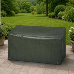 Oypla Waterproof 6ft Garden Furniture 3 Seater Bench Cover in Green - thumbnail 6