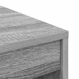 Berkfield Home Traditional Writing Desk Grey Sonoma Particle board 60 x 40 x 76 cm - thumbnail 8