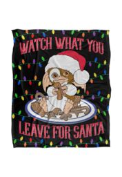 Warner Brothers Gremlins Silky Touch Super Soft Throw Blanket 152x127cm in White - Size: 152x127 cm - thumbnail 1