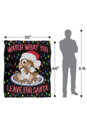 Warner Brothers Gremlins Silky Touch Super Soft Throw Blanket 152x127cm in White - Size: 152x127 cm - thumbnail 3