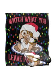 Warner Brothers Gremlins Silky Touch Super Soft Throw Blanket 152x127cm in White - Size: 152x127 cm - thumbnail 2