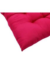 Garden Sanctuary 4Pcs Soft Thicken Tatami Seat Cushion in Fuchsia - thumbnail 8
