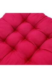 Garden Sanctuary 4Pcs Soft Thicken Tatami Seat Cushion in Fuchsia - thumbnail 9