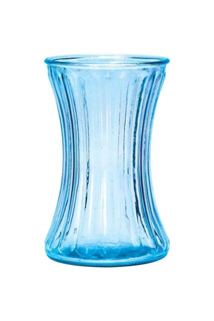 KDMD Pale Blue Hour Glass Pencil Pleat Vase 2 Pack - image 1